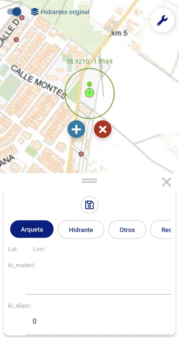 Figura 33: Insertar un punto.