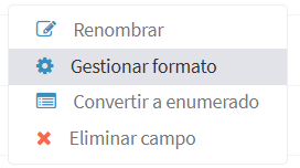 Figura 45: Formatos