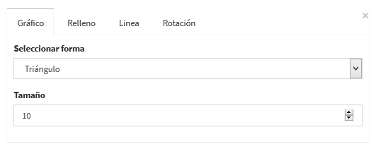 Figura : Propriedades del simbolizador. 